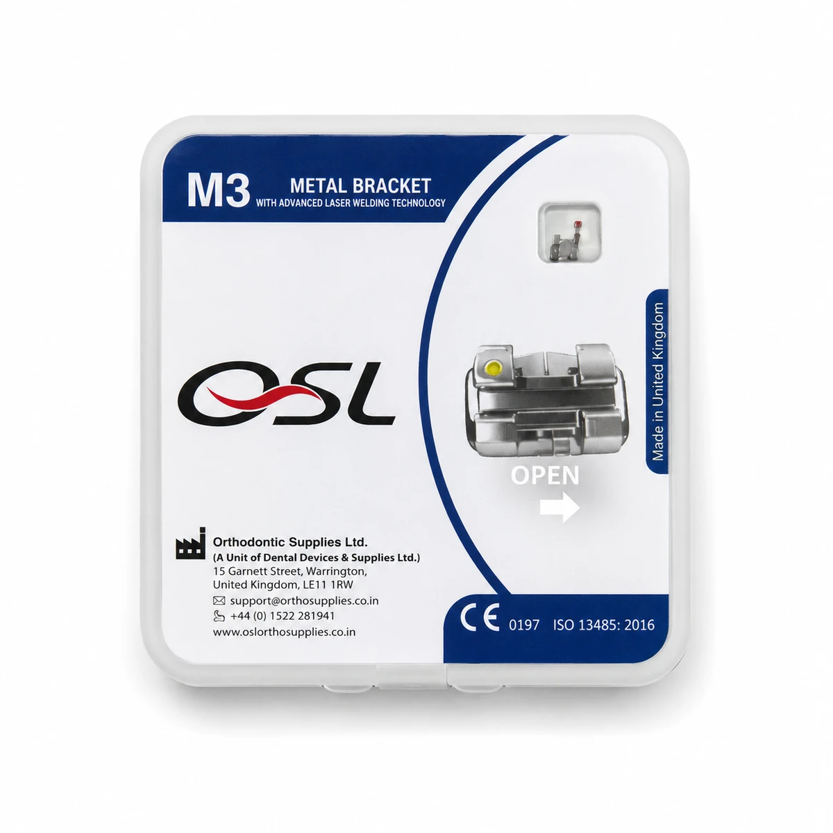 OSL M3 Metal Orthodontic Bracket Kits