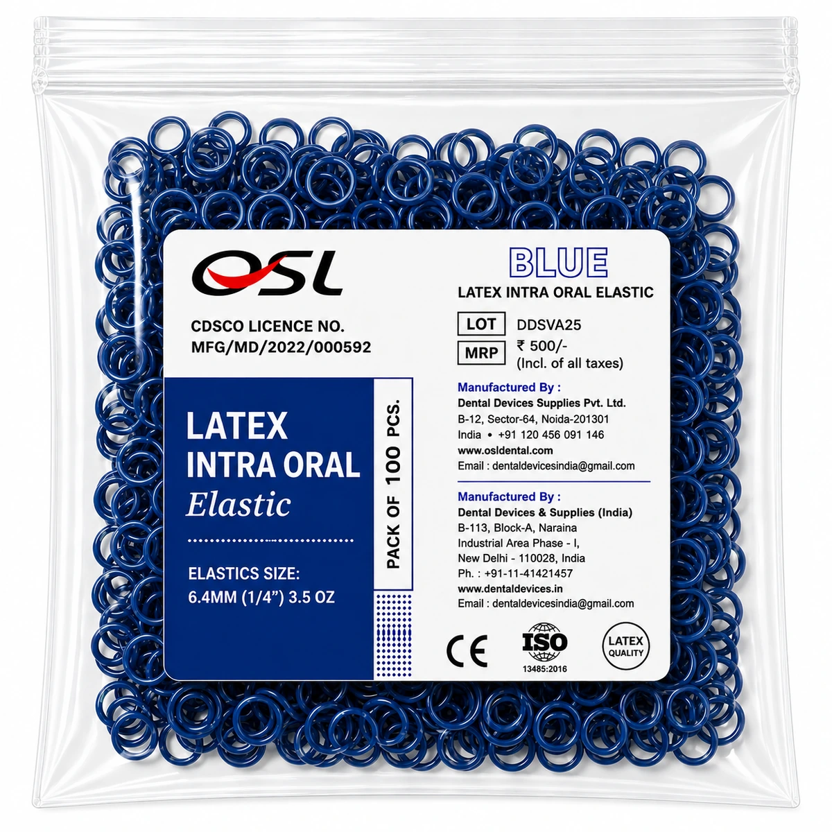 OSL Orthodontic Intraoral Elastics