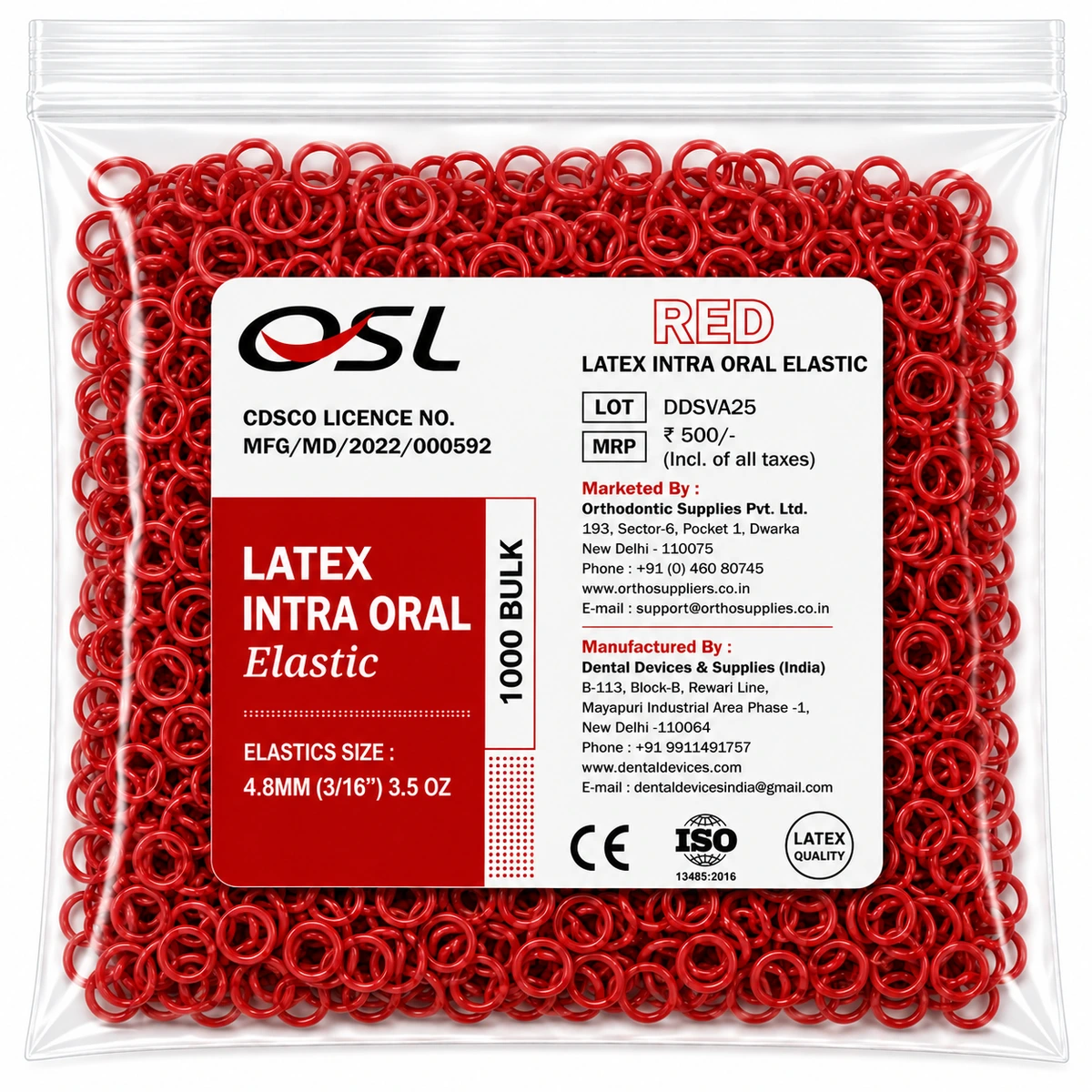 OSL Orthodontic Intraoral Elastics