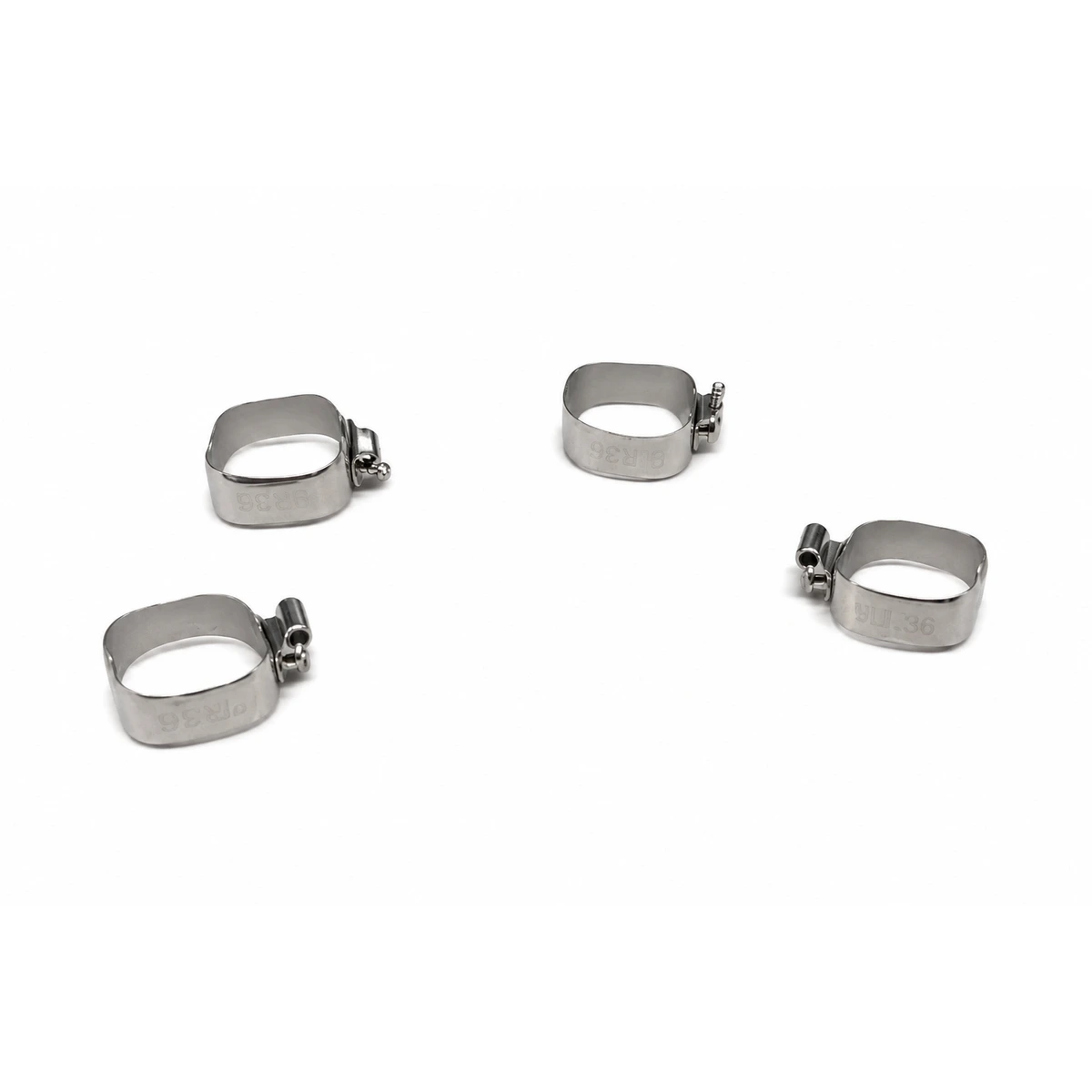 OSL 1st Molar Prewelded Molar Bands MBT 0.022 U2/L1 (Pack Of 4)