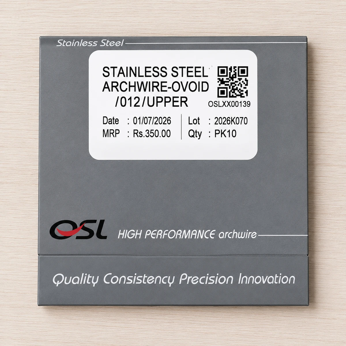 OSL SS-Stainless Steel Ovoid Round- 012 Upper (Pack of 10)