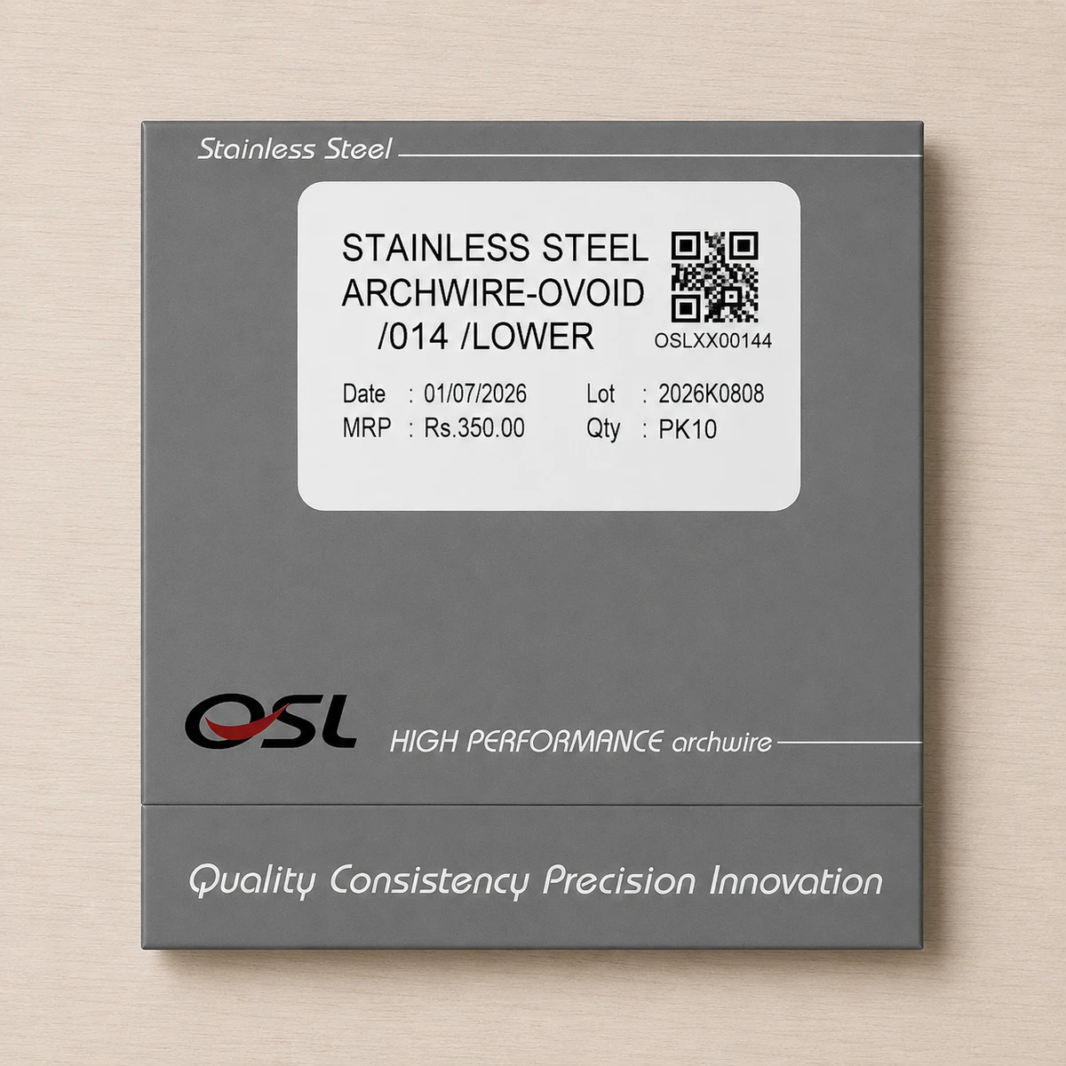 OSL SS-Stainless Steel Ovoid Round- 014 Lower(Pack of 10)