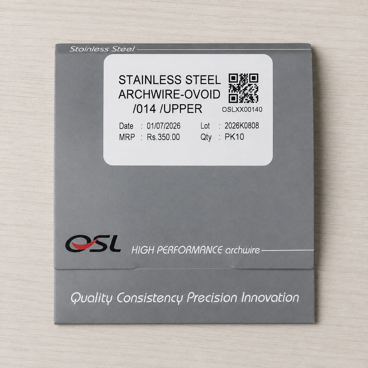 OSL SS-Stainless Steel Ovoid Round- 014 Upper (Pack of 10)