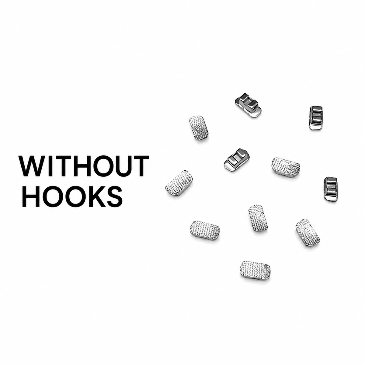 BONDABLE LINGUAL SHEATH- WITHOUT HOOKS
